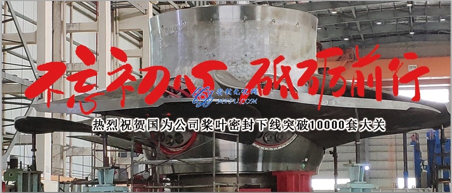 不忘初心 砥礪前行!——熱烈祝賀國為公司槳葉密封下線突破10000套大關(guān)
